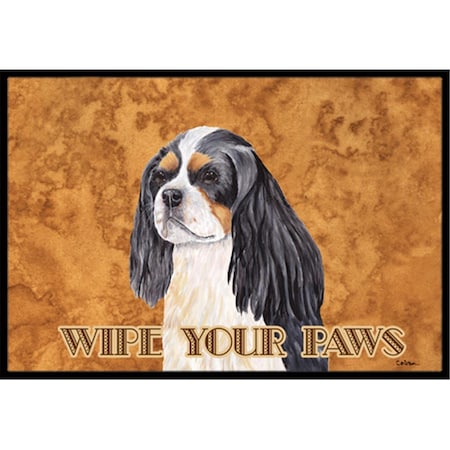 Carolines Treasures 24 x 36 in. Cavalier Spaniel Indoor Or Outdoor Doormat CA69677